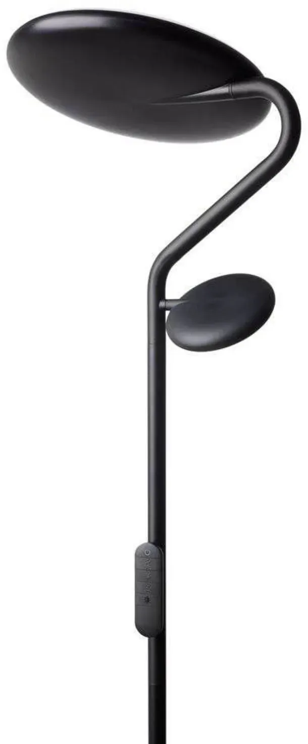 Stehleuchte Halo Design, Schwarz, für Wohnzimmer, Metall - 170