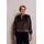 Zhrill Blouson ZHGIULIA moderner Look, aus Kunstfaser, Regular Fit, mit Eingrifftaschen braun S (36)