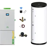 EcoPellet 18 kW Pelletkessel + Pufferspeicher 800 L + Zubehörset, Pelletheizung