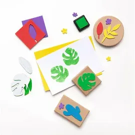 Folia Moosgummi mehrfarbig 20 x 29 cm 7 Blatt selbstklebend 2 mm