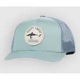Salty Crew Bruce Trucker Kappe Marine/Slate One Size