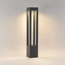ARCCHIO LED Außenleuchte Pollerleuchte Aluminium 90 cm grau