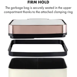 Klarstein Touchless Royal Trash 72 l roségold