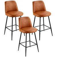 Vevor Barhocker Thekenhocker 3 Stk. (98 cm hoch) Küchenstuhl
