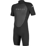 o ́neill wetsuits O'Neill Reactor-2 2mm Back Zip Spring Wetsuit, Black/Black, M