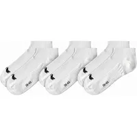 Erima Füßlinge 3er Pack Weiß 39-42