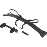 Fischer Erweiterungssatz für Fahrradträger RoadLine Black, inklusive Montagematerial, für ein 3. Fahrrad, schwarz