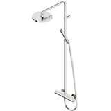 Ritmonio Diametro35 Cross Aufputz-Duschsystem mit Thermostat, 7ADN207CRL,