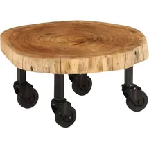 vidaXL Couchtisch Massivholz Akazie Braun 60 x 55 x 25 cm