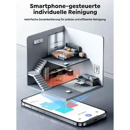 HONITURE L10 Saugroboter Weiß