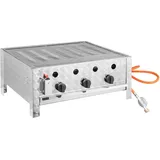 GastroHero Gas mit 3 Brennern, 11 kW, 650 x 570 x 270 mm