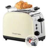 Russell Hobbs Toaster Colours Plus 2S Toaster Cream - 26551-56