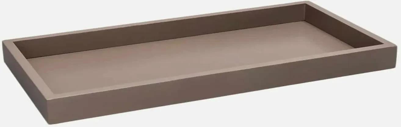 Neo Tablett rechteckig 2 farbig Braun