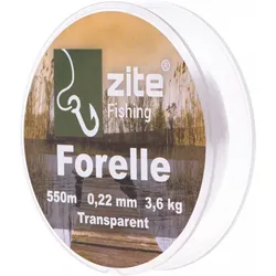 Monofile Schnur Forelle 0,22 mm 550 m Angelschnur One Size