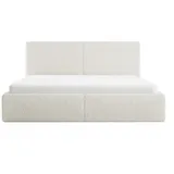 FEDVE Polsterbett Doppelbett Riberia Slim Bett mit Bettkasten 140x200 cm, Schlafzimmer, Betten, Polsterbetten