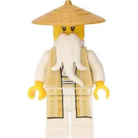 LEGO Ninjago: Sensei Wu mit Stab - Braun