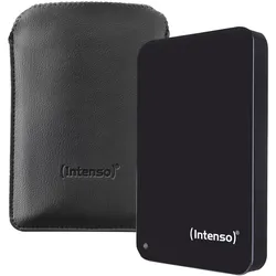 INTENSO externe HDD-Festplatte "2,5" Portable HDD 3.2 4TB Memory Drive", schwarz, 4 Terabyte, Festplatten