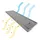 Electrolux Metallfilter Fettfilter 508x158x7mm - Silber/Schwarz