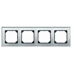 Merten Rahmen Glas 4f.diam/si 489460
