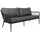 Brafab Coleville Loungesofa schwarz
