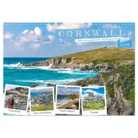 Calvendo Cornwall - Malerische Landschaften mit grandiosen Küsten (Wandkalender