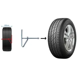 PRO PLUS Reifenwandhalter 2er-Set