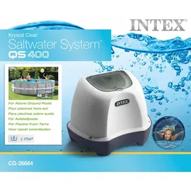 Intex Krystal Clear Salzwassersystem weiß 0,28 m