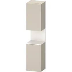 Duravit Hochschrank „Qatego“ 40 × 176 × 36 cm in, mit Beleuchtung