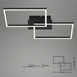 Briloner Leuchten 30W schwarz