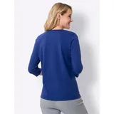 Sieh an! 3/4-Arm-Shirt in royalblau | Gr.: 52