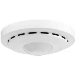 MDT SCN-KP360K301.03 KNX Kombi-Präsenzmelder 360° mit Raumklima-Sensoren, Reinweiß matt SCNKP360K30103