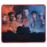KONIX Stranger Things Gaming-Mauspad 32 x 27 cm - rutschfeste Mikrofaseroberfläche - Gummi - Motiv Best Friends“