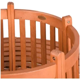 deluke Baumbank 160 x 91 x 160 cm Natur