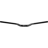 FSA Gradient Lenker 800mm Schwarz Anodisiert aus Aluminium 7075/T6, Ø 31,8mm, 25mm Erhöhung