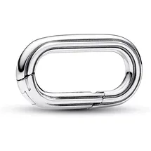 Pandora Rechteckiger Zu Öffnender Link Silber 793033C00