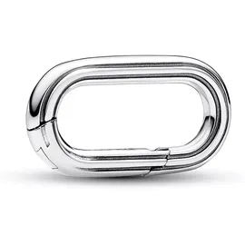 Pandora Rechteckiger Zu Öffnender Link Silber 793033C00