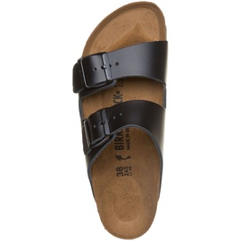 Birkenstock Arizona Naturleder schmal schwarz 41