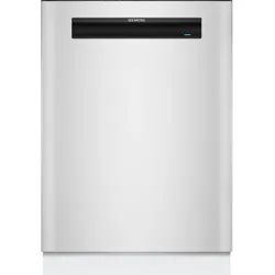 SIEMENS Unterbaugeschirrspüler "SN13HW72CS", D (A-G), silber (weiß), B:59,8cm H:81,5cm T:57,3cm, Geschirrspüler