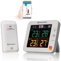 Bresser Smart Home 7-Kanal Tuya Thermo-Hygrometer Weiß