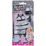 Simba Steffi Love Glam Party Partykleid Silber/Schwarz (105724990)