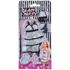 Simba Steffi Love Glam Party Partykleid Silber/Schwarz (105724990)