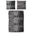 Linon anthrazit 155 x 220 cm + 80 x 80 cm