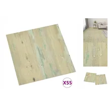 vidaXL Pvc-fliesen Selbstklebend 55 Stk. 5,11 M2 Hellbraun