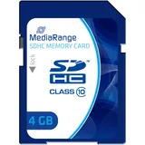 MediaRange SDHC 4GB Class 10