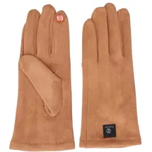 Antonio Damen Fingerhandschuhe Elegant Mixed Farbsortierung 36-Camel