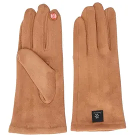 Antonio Damen Fingerhandschuhe Elegant Mixed Farbsortierung 36-Camel