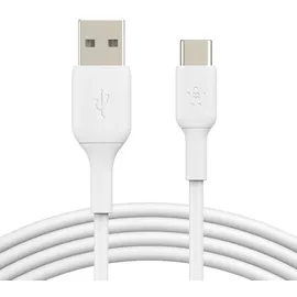 Belkin USB-C/USB-A Kabel 15cm PVC, Weiß
