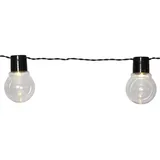 StarTrading LED Lichterkette Solar 180 cm klar warmweiß