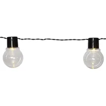 StarTrading LED Lichterkette Solar 180 cm klar warmweiß