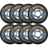 K2 Booster 84 MM 82A 8-Wheel Pack W ILQ 7 - Black – 30F3010